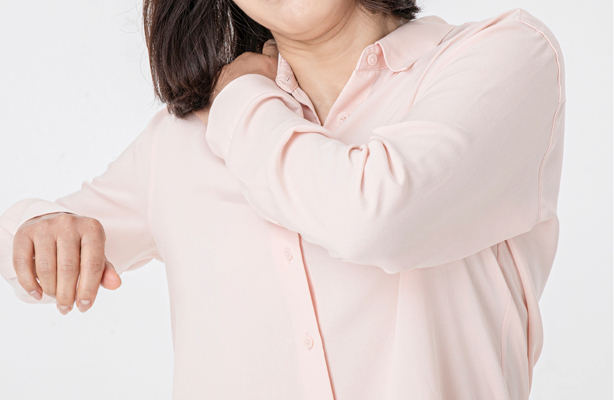 <b>뻐근한 느낌</b>