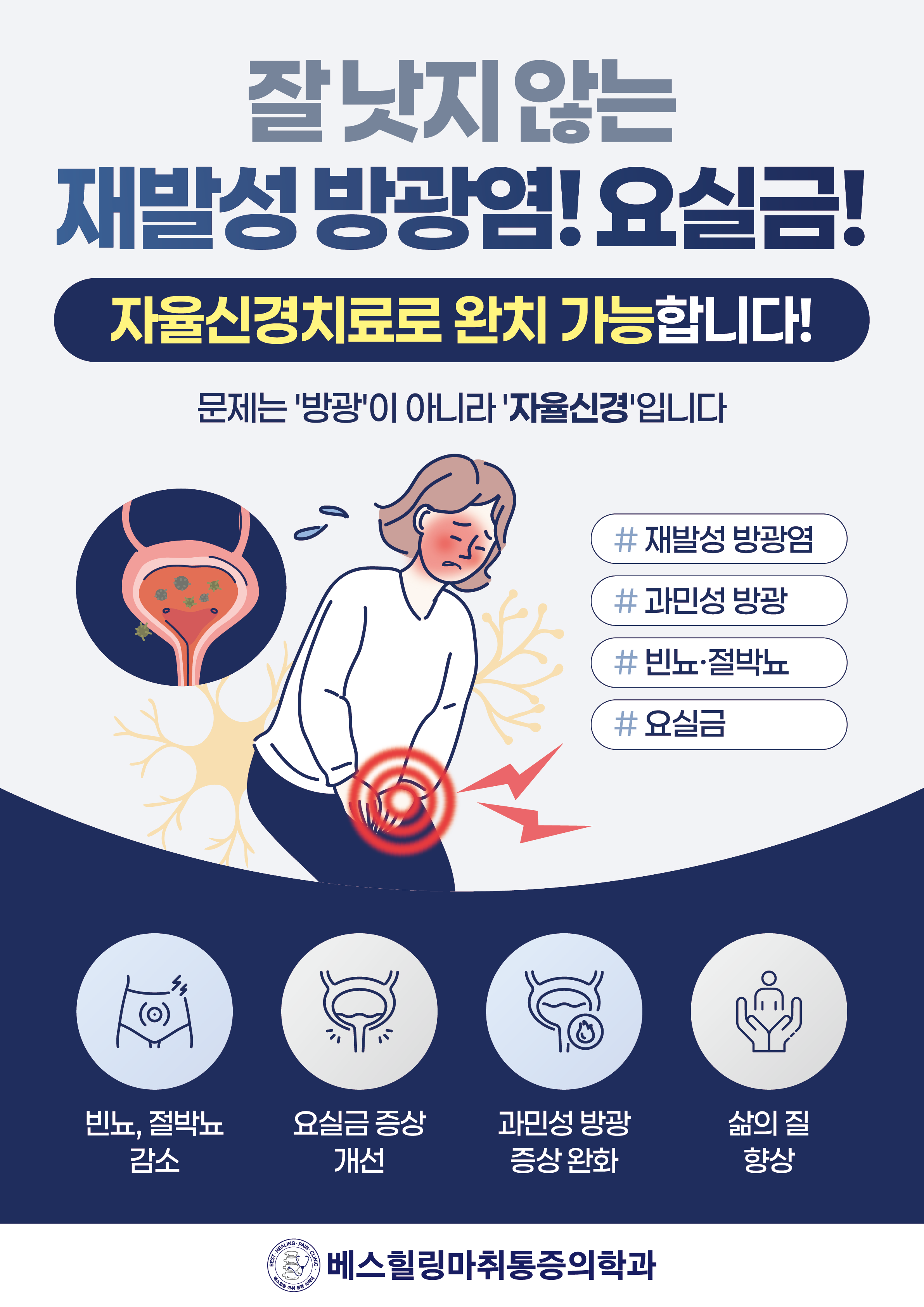 재발성 방광염 자율신경치료 안내